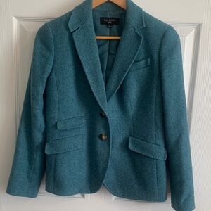 Talbots Teal Women's Blazer 4P